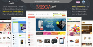 Mega Shop - WooCommerce Responsive Theme