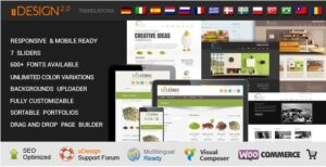 uDesign - Responsive WordPress Theme