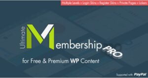 Ultimate Membership Pro WordPress Plugin