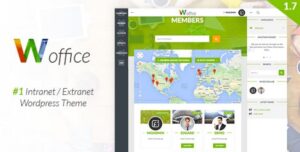 Woffice Intranet Extranet WordPress Theme