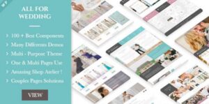 Wedding Industry - Multipurpose For Wedding & Couple Site WP