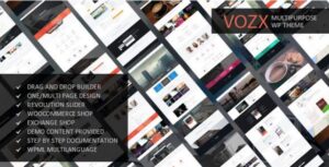 Vozx - Multipurpose & Event WordPress Theme