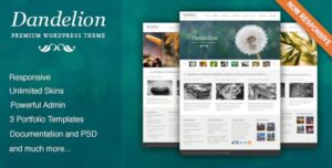 Dandelion - Powerful Elegant WordPress Theme