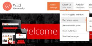 WildCommunity - BuddyPress Theme