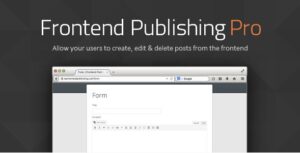 Frontend Publishing Pro