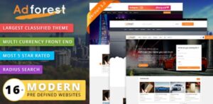 AdForest - Classified Ads WordPress Theme