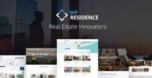Residence Real Estate WordPress Theme