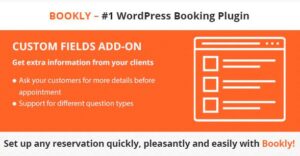 Bookly Custom Fields (Add-on)