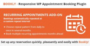 Bookly Recurring Appointments (Add-on)