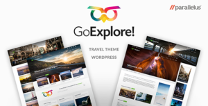 Travel WordPress Theme - GoExplore Wordpress Theme