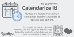 Calendarize it! for WordPress