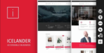 Icelander - Accessible Business Portfolio & WooCommerce WordPress Theme