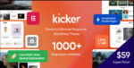 Kicker - Multipurpose Blog Magazine WordPress Theme