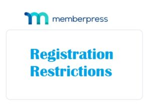 Memberpress Registration Restrictions