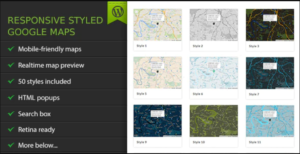 Responsive Styled Google Maps WordPress Plugin