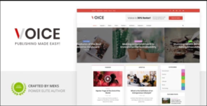 Voice - News Magazine WordPress Theme