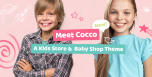 Cocco - A Kids Store and Baby Shop WooCommerce Theme