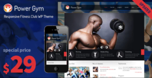 Power Gym - Responsive Wordpress Theme