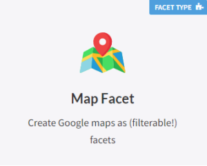 FacetWP Map Facet