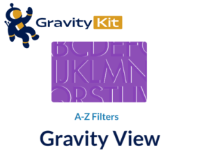 GravityView AZ filters