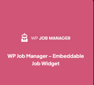 Wp Job Manager Embeddable Job Widget