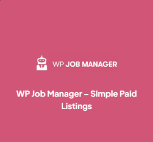 Wp Job Manager Simple Paid Listings