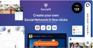 SocialV - Social Network and Community BuddyPress Theme