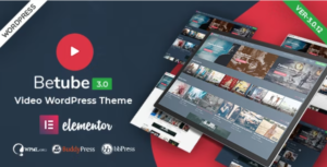 BeTube Video WordPress Theme