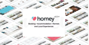 Homey - Booking and Rentals WordPress Theme