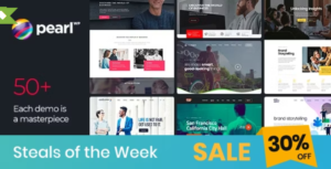 Pearl Corporate Business WordPress Theme