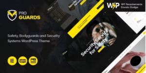 ProGuards - Safety Body Guard & Security WordPress Theme